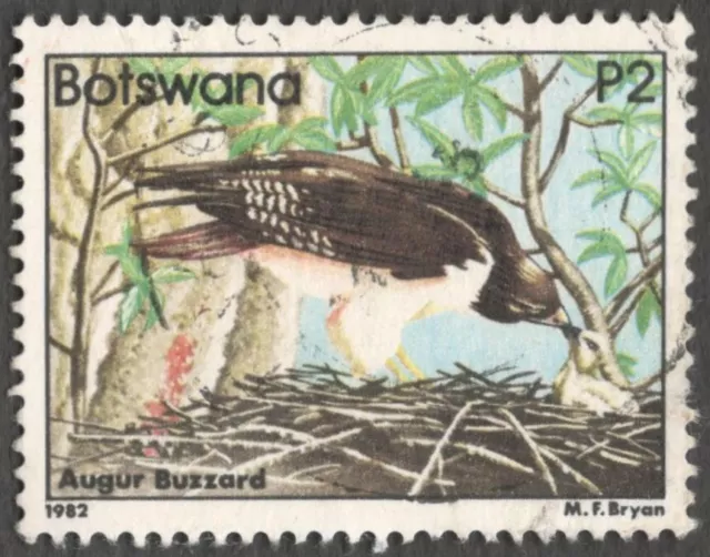 AOP Botswana #320 1978 Bird P2 postally used