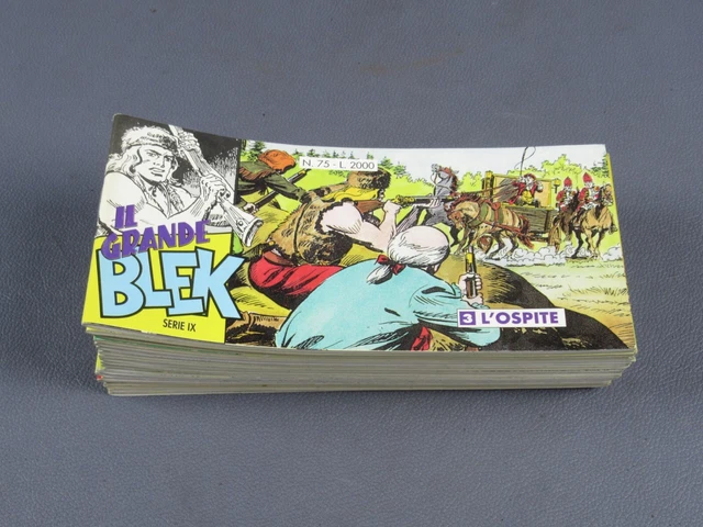 Telecharger Les Albums Du Grand Blek Gratuit LOT DE BANDES Dessinées Il Grand Blek Vintage Années 90 EUR 33,60