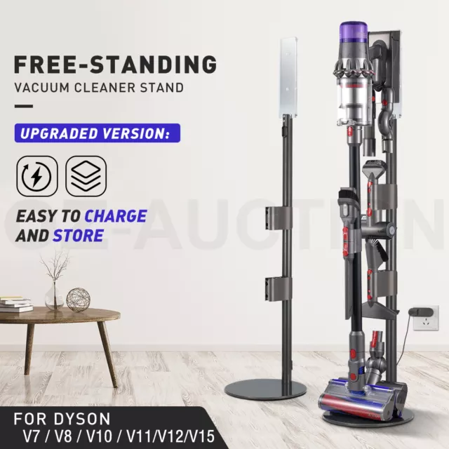 Freestanding Vacuum Cleaner Stand Rack for Dyson V7 V8 V10 V11 V11 V12 V15