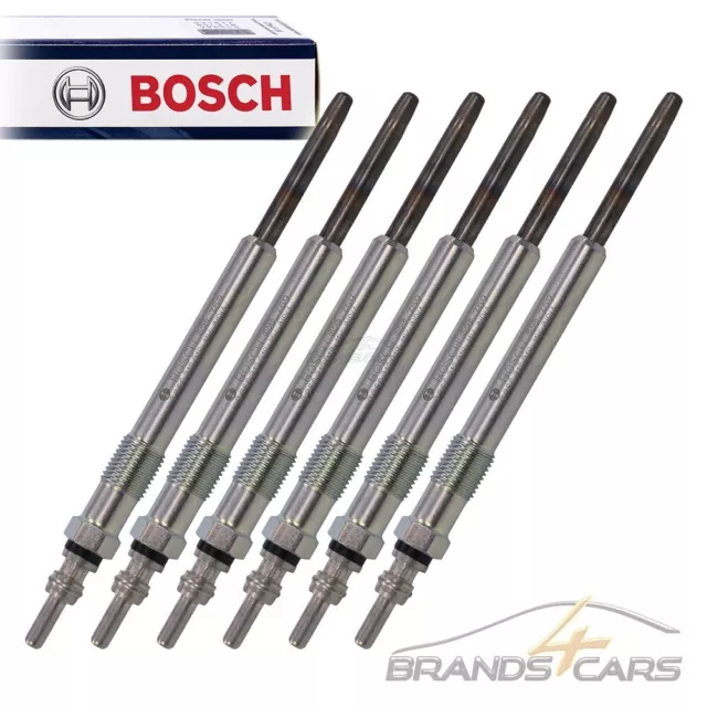 6x BOSCH GLÜHKERZE DURATERM FÜR VW PASSAT 3B 3BG 2.5 TDI 98-05