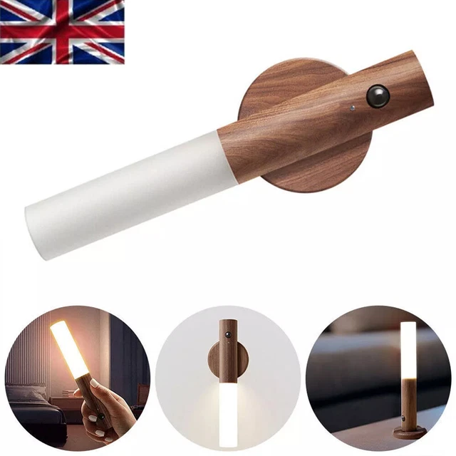 LED INDUCTION NIGHT Light Motion Sensor Closet Wall Lamp USB