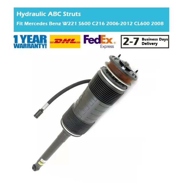 Rear Left ABC Suspension Shock Strut Fit Mercedes Benz S-Class W221 S600 C216