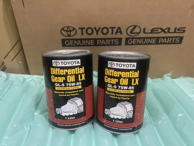 2/Set Toyota / Lexus Differential Gear Oil  LX GL-5  75W-85