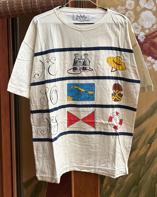 Vintage 80’s JC De Castelbajac Printed T-shirt Size 48 Made in Italy Vintage 80’s JC De Castelbajac Printed T-shirt Size 48 Made in Italy