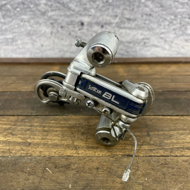 1983 SUNTOUR BL Blue Line Rear Front Derailleur Friction