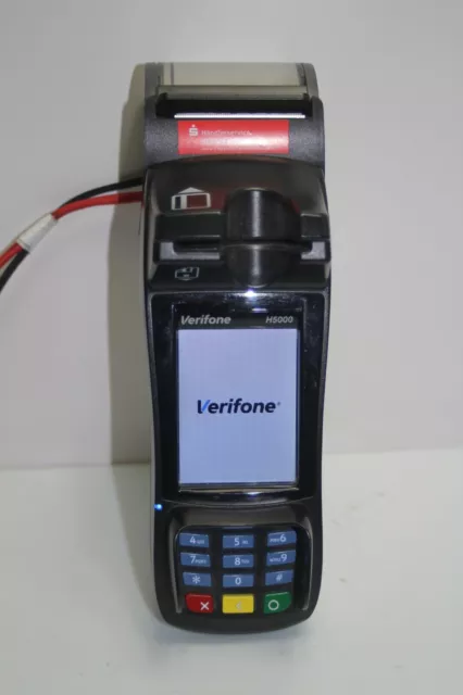 Verifone H5000 EC Terminal Kartenlesegerät Mit Drucker