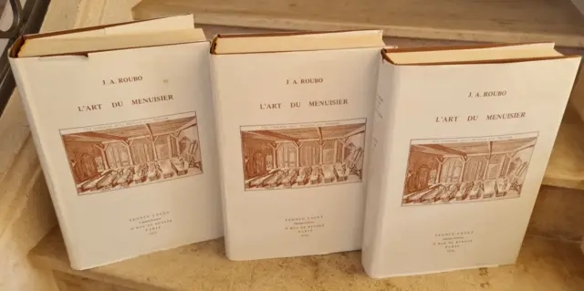 André-Jacob ROUBO. L'Art du Menuisier, réimpression, 1976. 500 ex, 382 planches