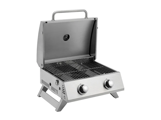 tepro Tisch-Gasgrill »Chicago«, 6,0 kW, Edelstahl - B-Ware neuwertig