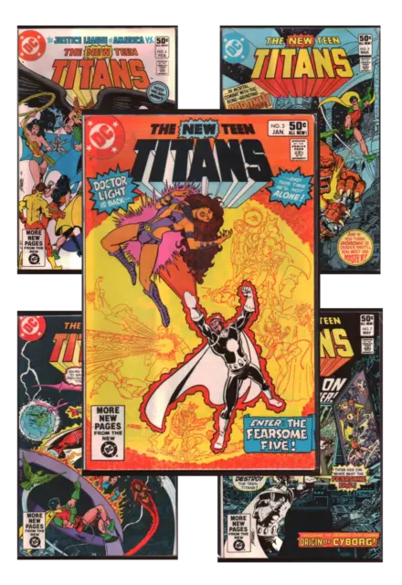 New Teen Titans #3-61 VF/NM 9.0+ 1981-1984 DC Comics Back Issues 1st Series