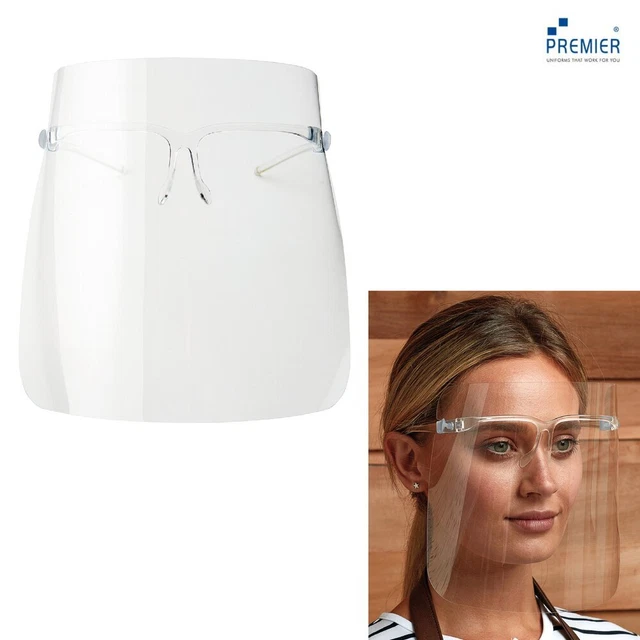 Premier Easy Fit scudo viso, confezione da 20 PR999 - Protezione occhiali schermo antiappannamento