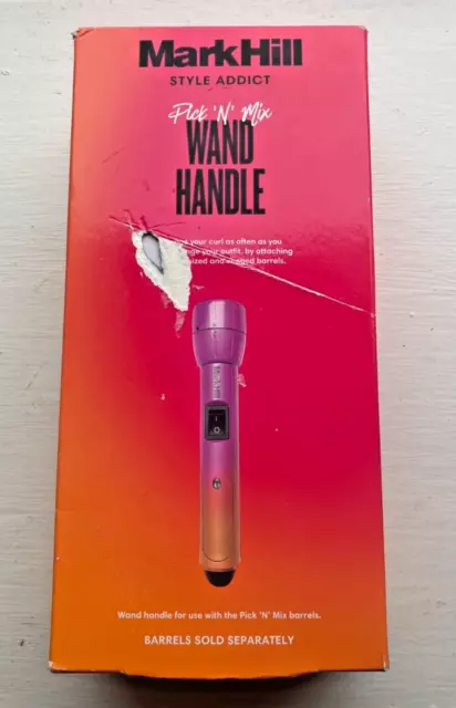 Mark Hill Style Addict Pick 'n' Mix Wand Handle - Brand New (Damaged Box)