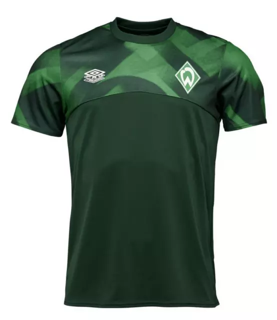 Neu Umbro Werder Bremen Warm Up Trikot Shirt Größe XL Umbropreis war 49,95 Euro