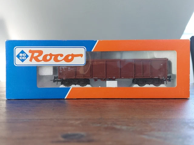 ROCO 47201 DB AG Offener Güterwagen Eaos-x 051 Ep.V H0 DC EUR 35,00 ...