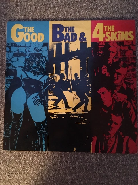 FOUR SKINS 'THE Good, The Bad & The 4 Skins' on SEC 4 from 1982. V NM ...