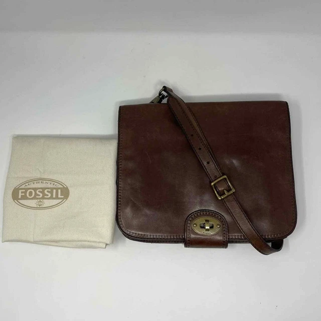 Fossil Vintage Revival Flap Portfolio Crossbody