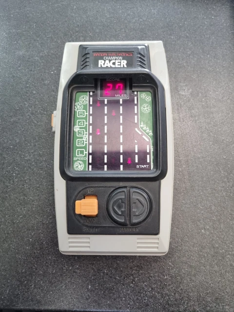 jeu électronique vintage Très Rare STOCK CAR Marque HANIMEX