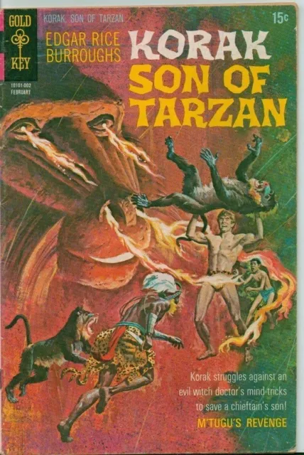 Korak Son of Tarzan #33  Gold Key Comics 1970