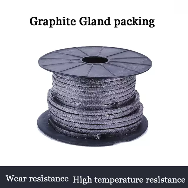 Graphite Gland packing / Rope Seal reciprocating pumpsGraphite shaft stem usage
