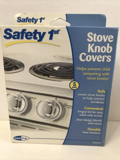 NIOB Safety 1st Set of 5 Stove Knob Covers