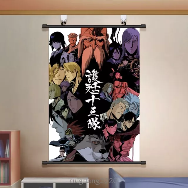 Anime Poster BLEACH Toushirou HD Wall Scroll Painting Home Decor 60x90cm