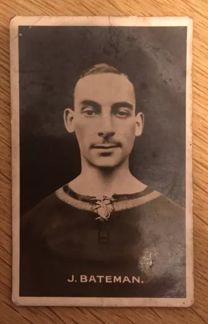 Crystal Palace Trade Card by Thomson 1923 Footballer Signed Real Photo J.Bateman