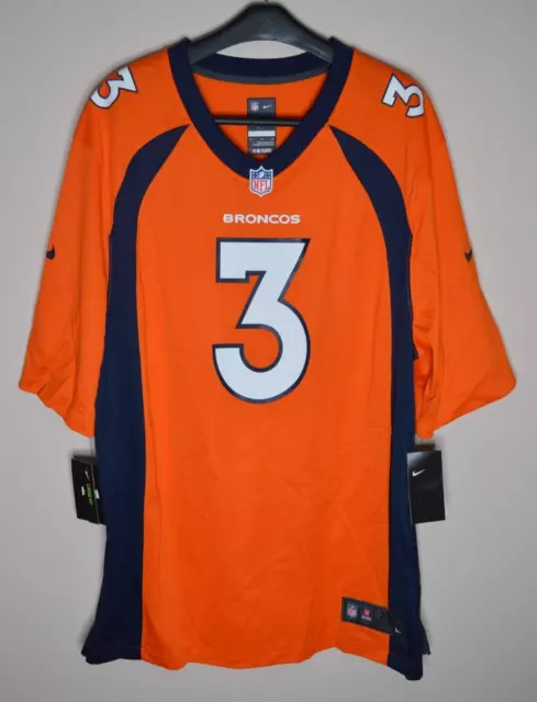 Authentic Nike Denver Broncos Game Jersey  Men's XL New With Tags NFL Lock