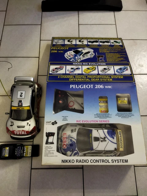 Nikko Peugeot 206 WRC 2001 RC évolution - Modélisme