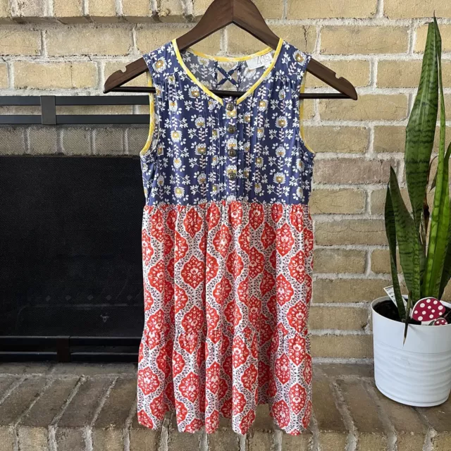 Matilda Jane Girls Sleeveless Multicolor Rayon Dress Size 10