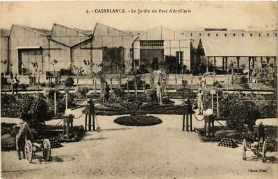 CPA AK MAROC CASABLANCA - Le Jardin du Parc d'Artillerie (280506)