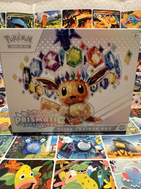 POKEMON PRISMATIC EVOLUTIONS Elite Trainer Box ETB Opened - Bulk & 1 Eevee Promo £16.83