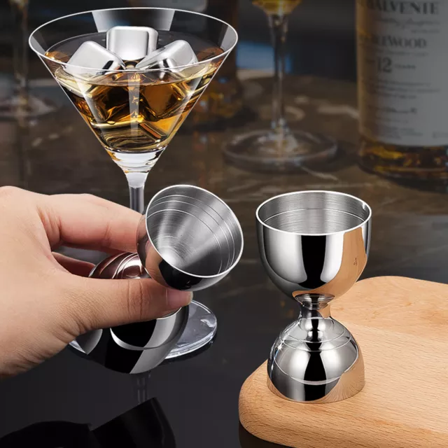 Break-resistant Wine Cup High-quality Stainless Steel Measuring Cocktail