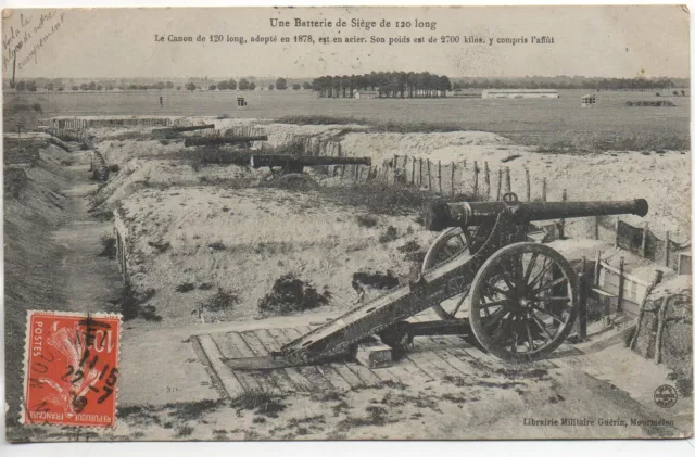 CHALONS SUR MARNE - Marne - CPA 51 - Vie MILITAIRE - le camp - Batterie de Siege