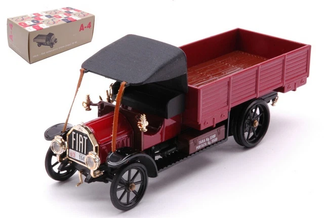 MODÈLE DE VOITURE STATIQUE RIO FIAT 18 BL CAMION MILITAIRE 1915