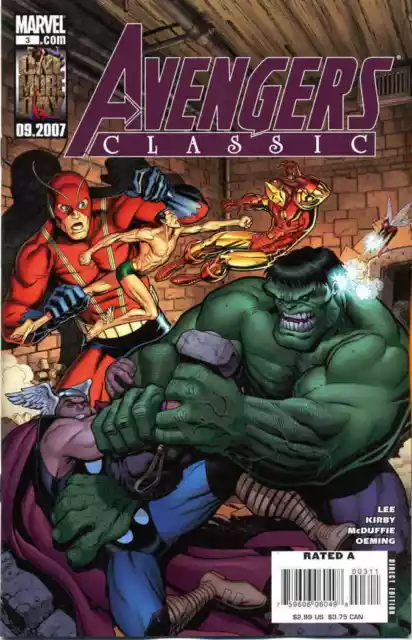 Avengers Classic #3 Marvel Comics October Oct 2007 (VFNM)