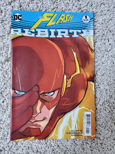 THE FLASH REBIRTH #1 (DC Comics 2016) One-Shot 1st Cameo App Appearance Godspeed