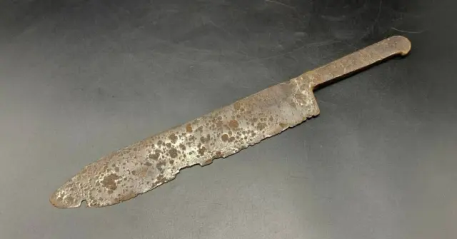 Ancient combat knife of Kievan Rus 15th – 16th centuries AD.