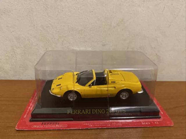 Die Cast Ferrari Dino 246   Gts  Scala 143