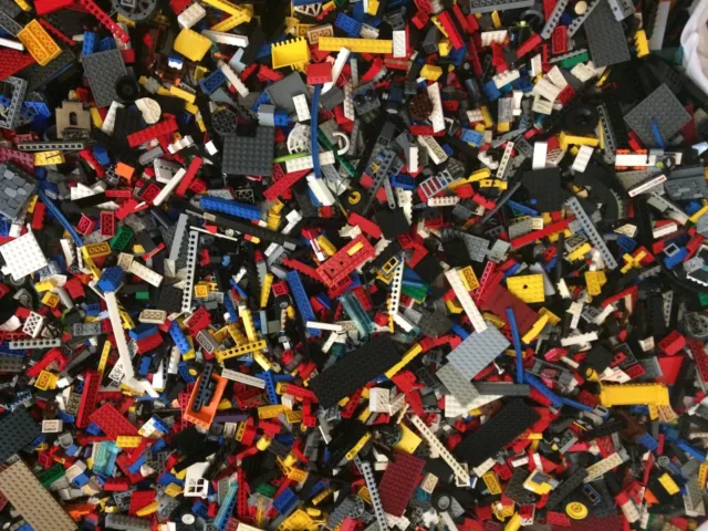 1kg-1000g Mixed Bricks Genuine Lego Bundle Parts Pieces. Starter Set Bulk JobLot