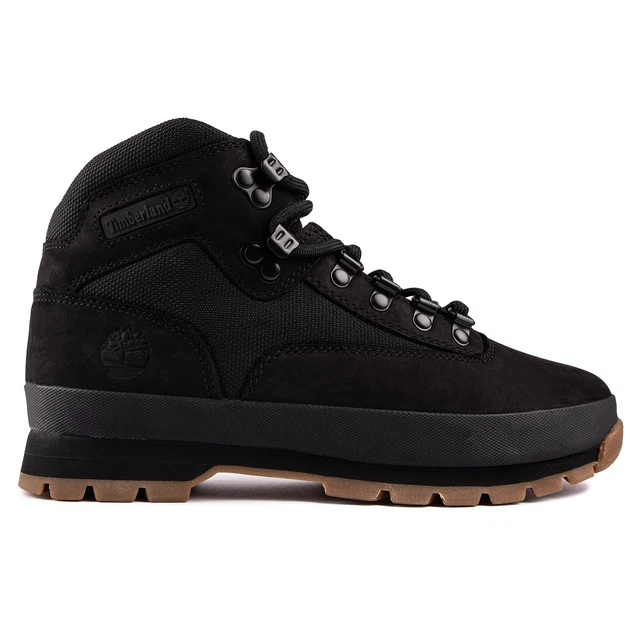TIMBERLAND MENS EURO Hiker Outdoor Boots Black £109.50 PicClick UK