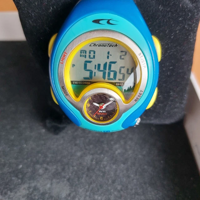 Montre Bracelet The Time Factory Renault F1 Team - Cadran Et Bracelet Bleus, Occasion Complète