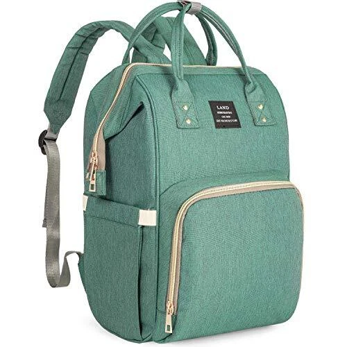 Diaper Backpack, Large Capacity Baby Bag, Multi-Function Backpack Nappy Bags