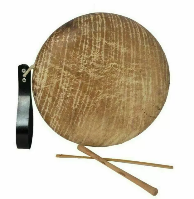 Musical Percusión Thappu Tambor Tasha Dafli Khanjeera Pequeño Instrumentos Juego 2