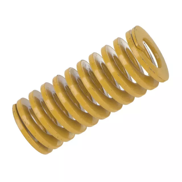 OD 20mm ID 10mm Extra Light Load Mould Die Spring Yellow