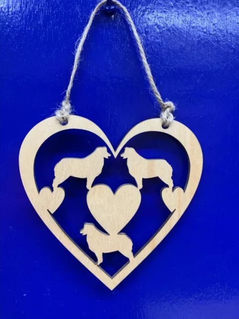 Breed Specific Hanging Heart-All Breeds Available