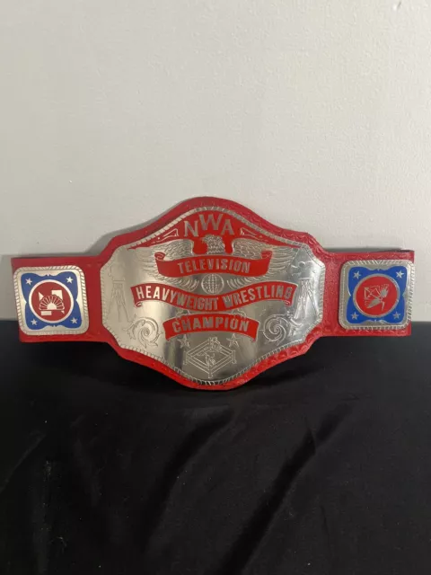 New NWA Television Heavyweight Wrestling Championship Belt Replica RED Adult