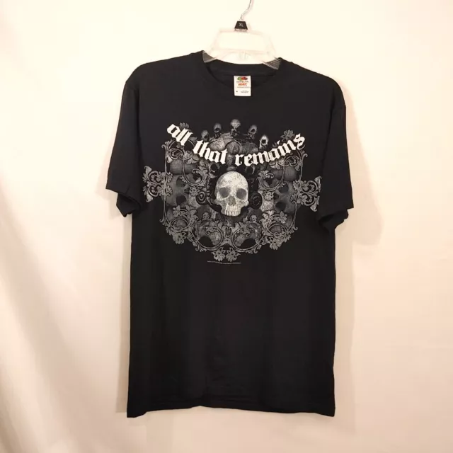 All That Remains - Skull Design 2013 Black T-shirt Men's Size Medium