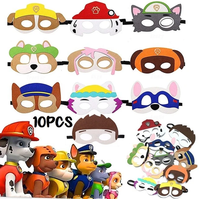 Masques En Feutre Pour Enfants - Lot De 10 Designs (citrouille, Fantôme, Sorcière, Etc.) Pour Halloween, Carnaval, Fête Costumée