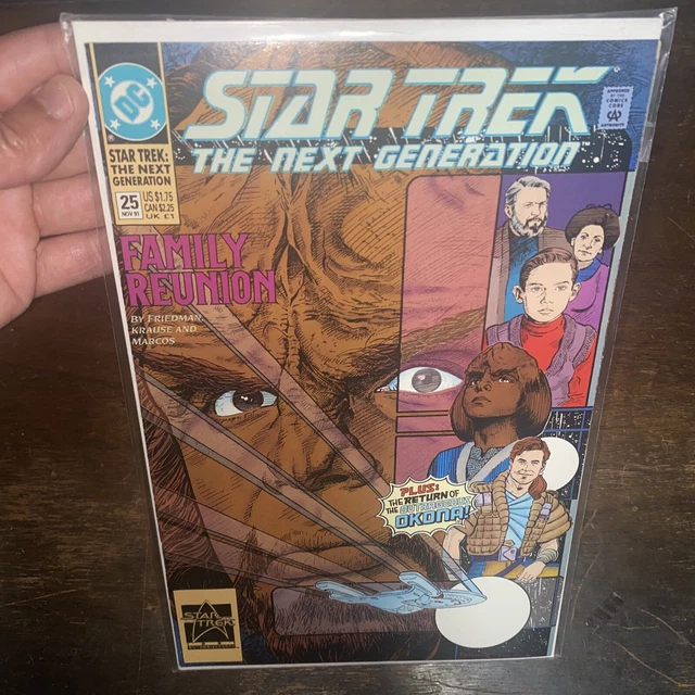 Star Trek: The Next Generation #25 1991 VF+/NM DC Comics