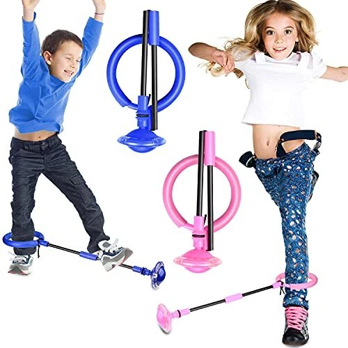 2PCS Jump Skip it Ball Ankle Skip Ball Foldable for Kids Boys Girls On
