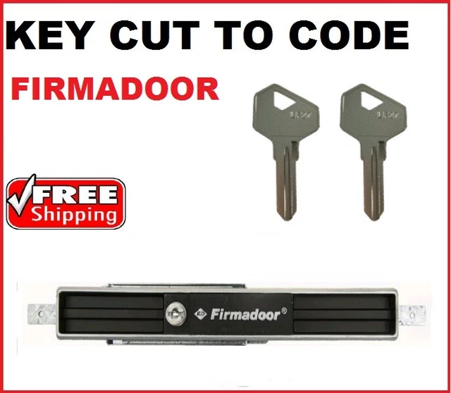 Garage Roller Door Lock With 2 Keys-Replacement For B&D-FREE